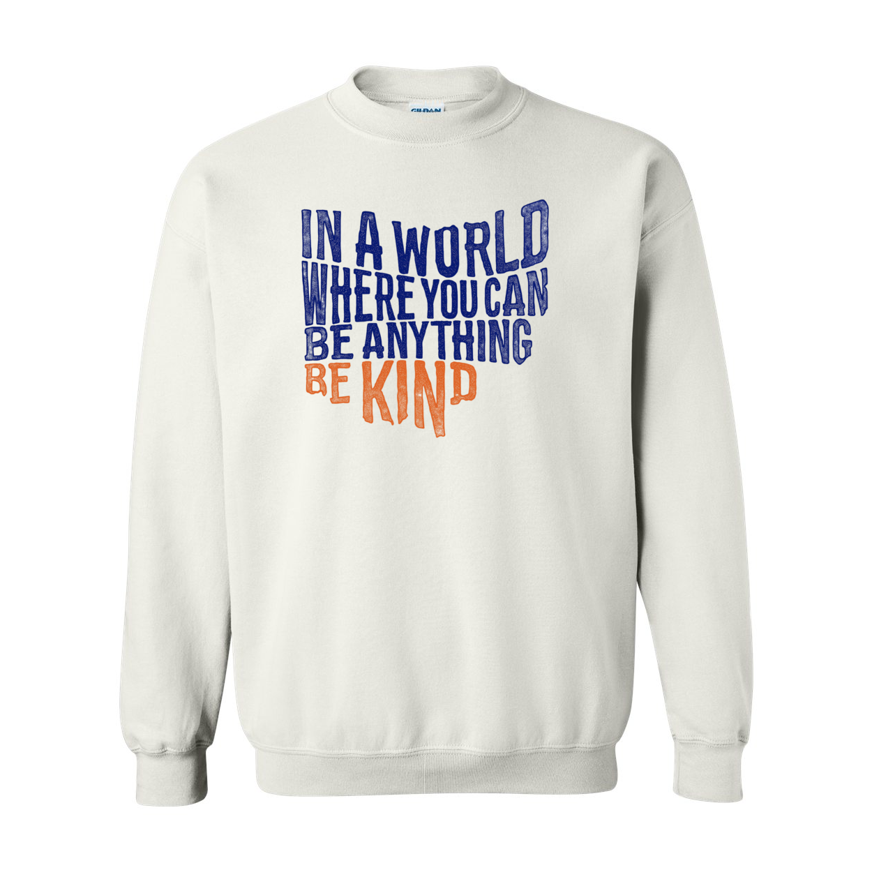 Adult Unisex "Be Kind" Bridgeway Graphic Crewneck Sweatshirt