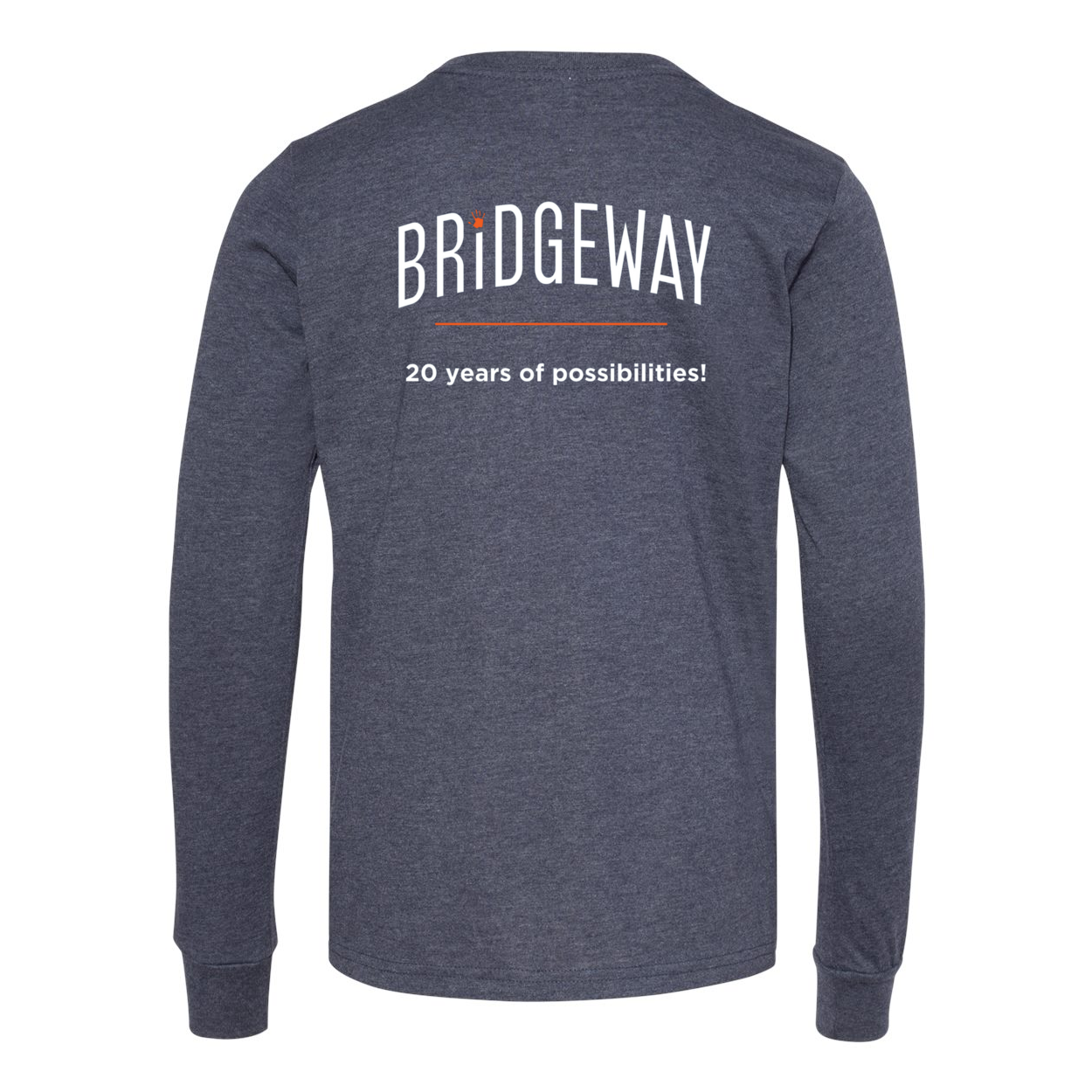 Youth "Autism Inspire Potential Celebrate Ability" Bridgeway Graphic Long Sleeve Tee