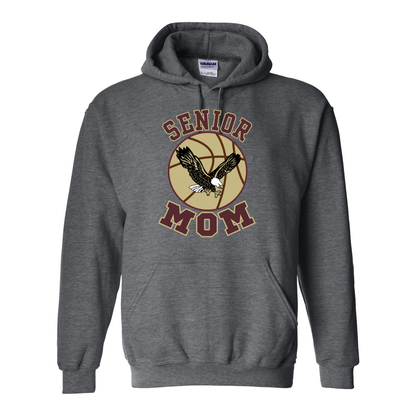 Adult Unisex Senior Basketball Mom Graphic Hoodie