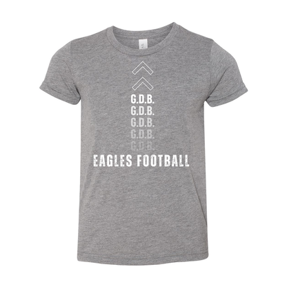 Youth Super Soft GDB Eagles Football Short Sleeve Graphic Tee