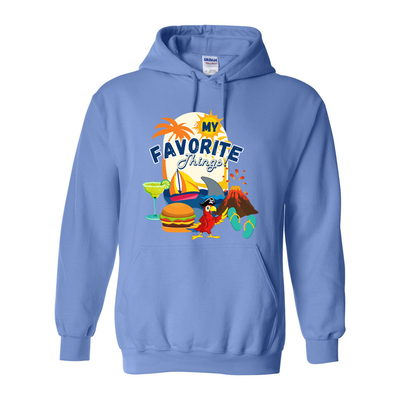 Adult Unisex My Favorite Things Graphic Hoodie
