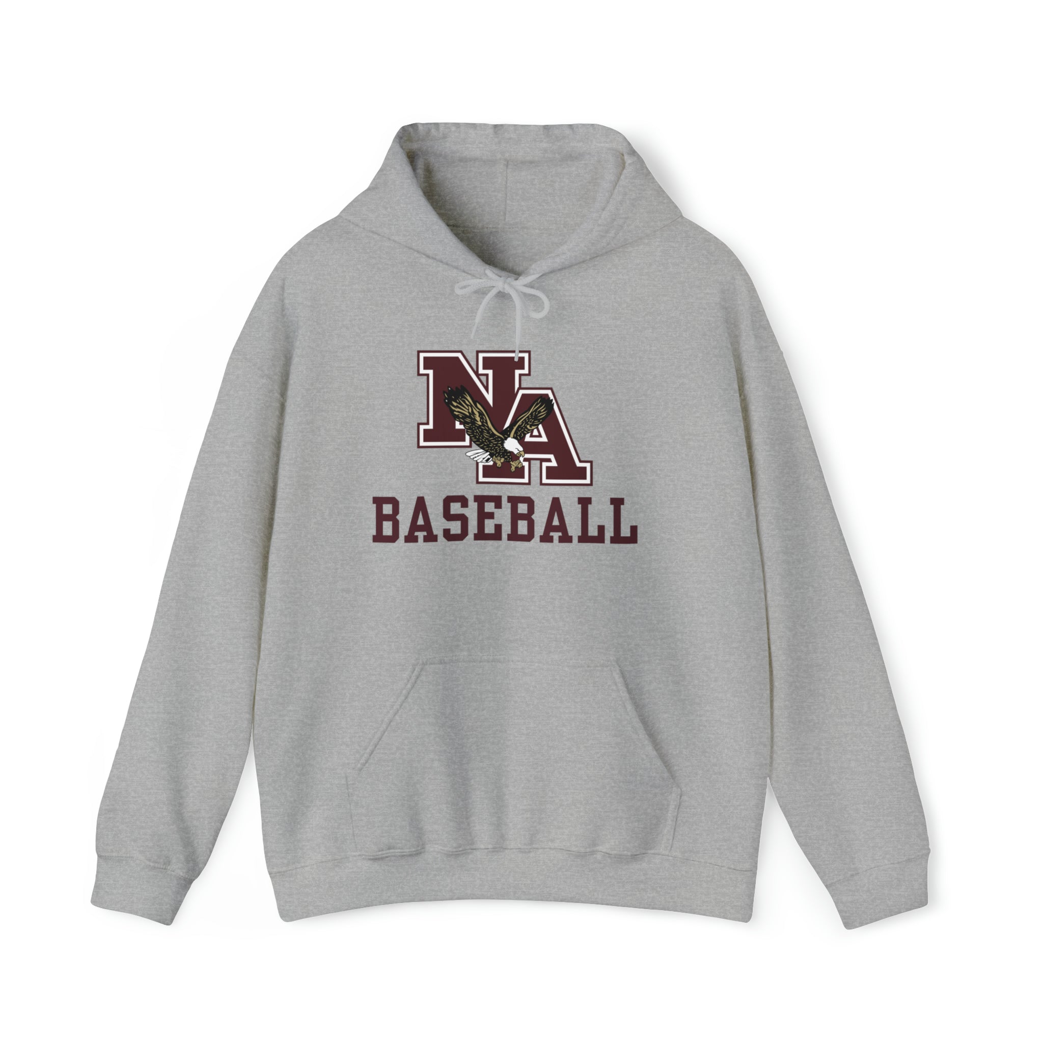 Adult Unisex Baseball Classic Logo Graphic Hoodie - New Albany Eagles