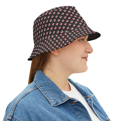 Adult Unisex Allover Print Bishops Baseball Bucket Hat - Ohio Wesleyan University