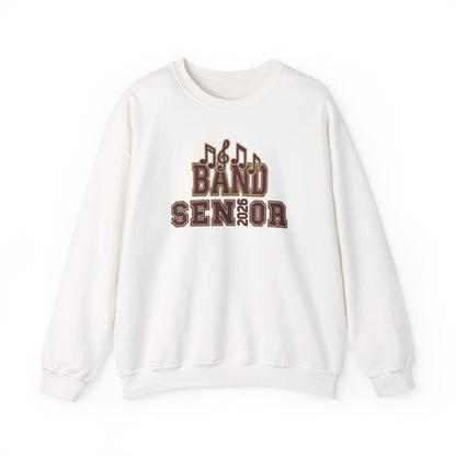 Adult Unisex Band Senior Musical Note Graphic Sweatshirt