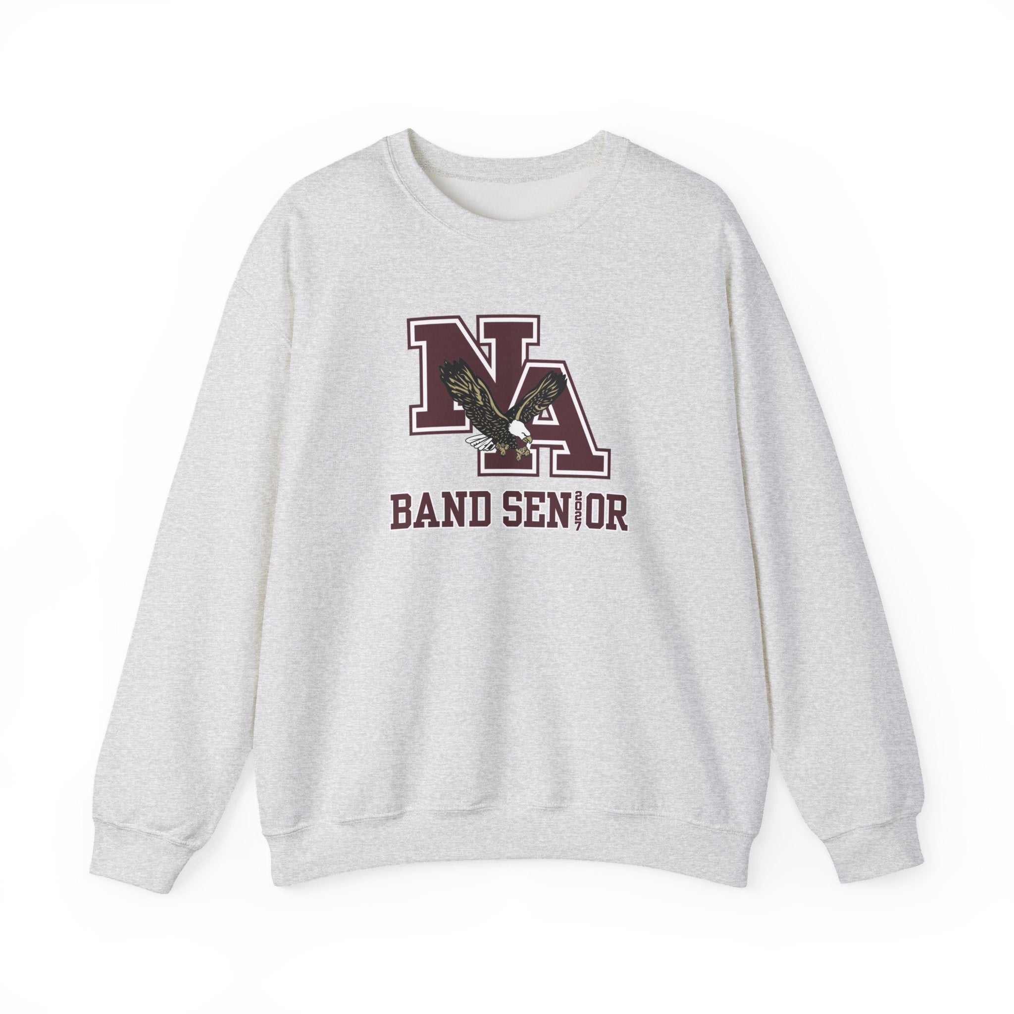 Adult Unisex New Albany Band 2027 Senior Graphic Sweatshirt