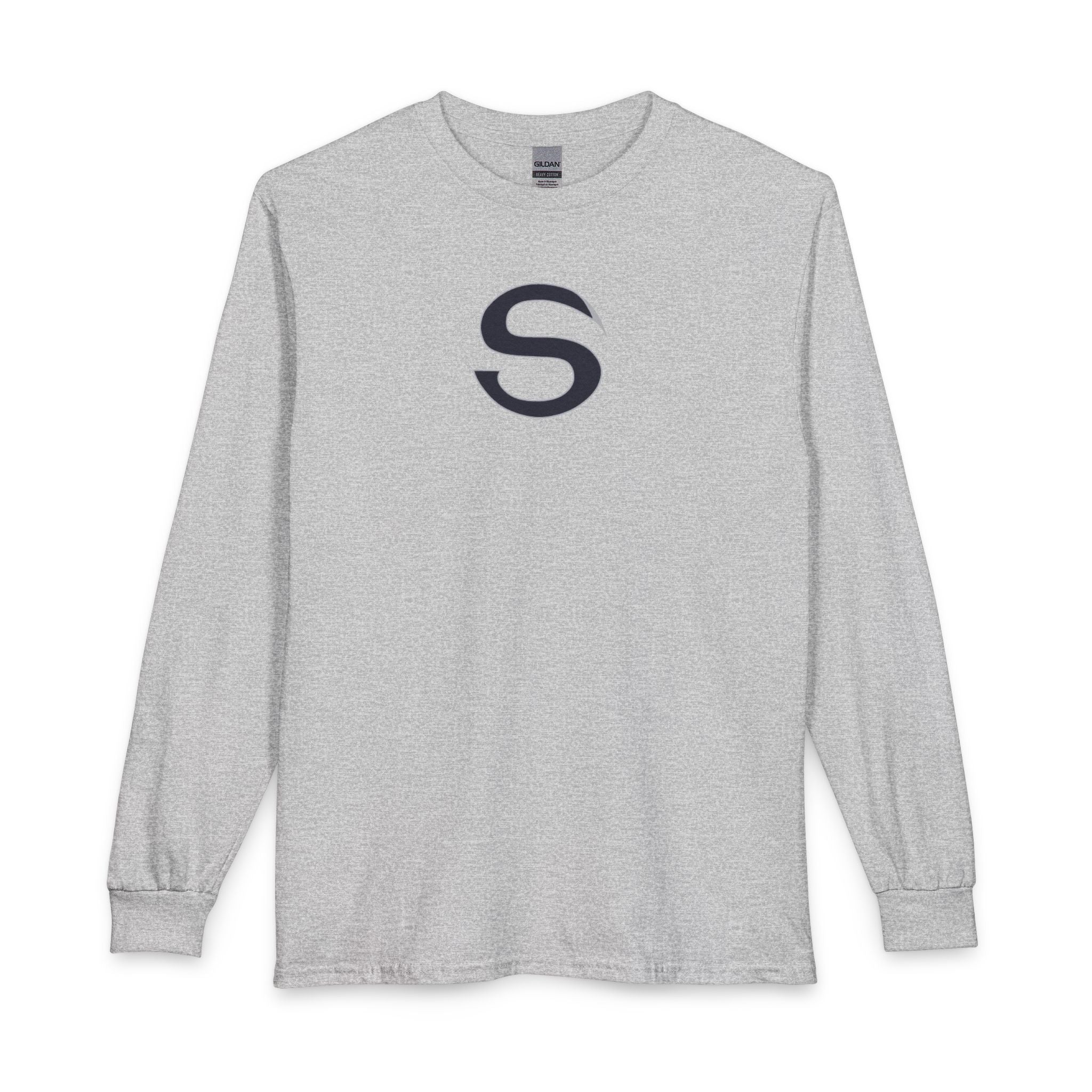 Adult Unisex Stingers S Logo Graphic Long Sleeve Gildan Tee