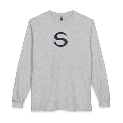 Adult Unisex Stingers S Logo Graphic Long Sleeve Gildan Tee