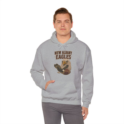 Adult Unisex New Albany Gridiron Eagle Graphic Hoodie