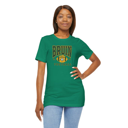 Adult Unisex Bruin Football Heritage Graphic Short Sleeve Soft Tee