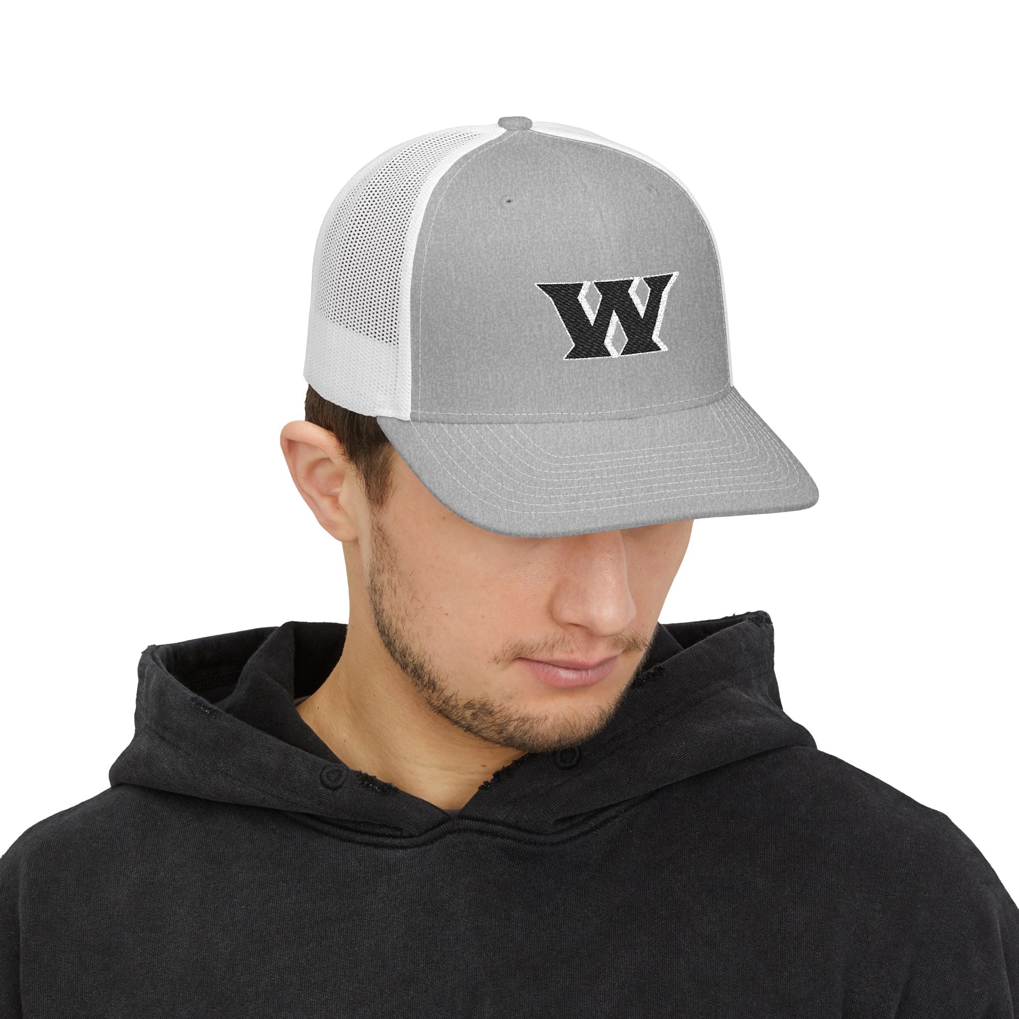 Adult Unisex Weir Logo Embroidered Richardson 112 Snapback Trucker Hat