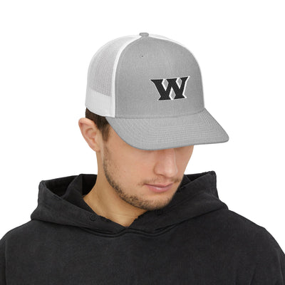 Adult Unisex Weir Logo Embroidered Richardson 112 Snapback Trucker Hat