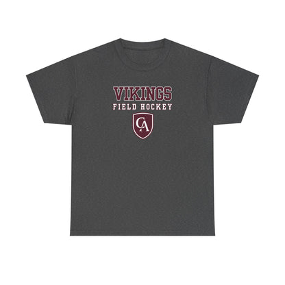 Adult Unisex Columbus Academy Field Hockey Graphic Short Sleeve Gildan Heavy Tee
