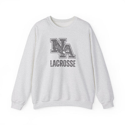 Adult Unisex Vintage Distressed Classic Logo Lacrosse Graphic Sweatshirt