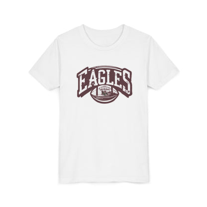 Youth New Albany Eagles Football Motion Graphic Short Sleeve Soft Tee