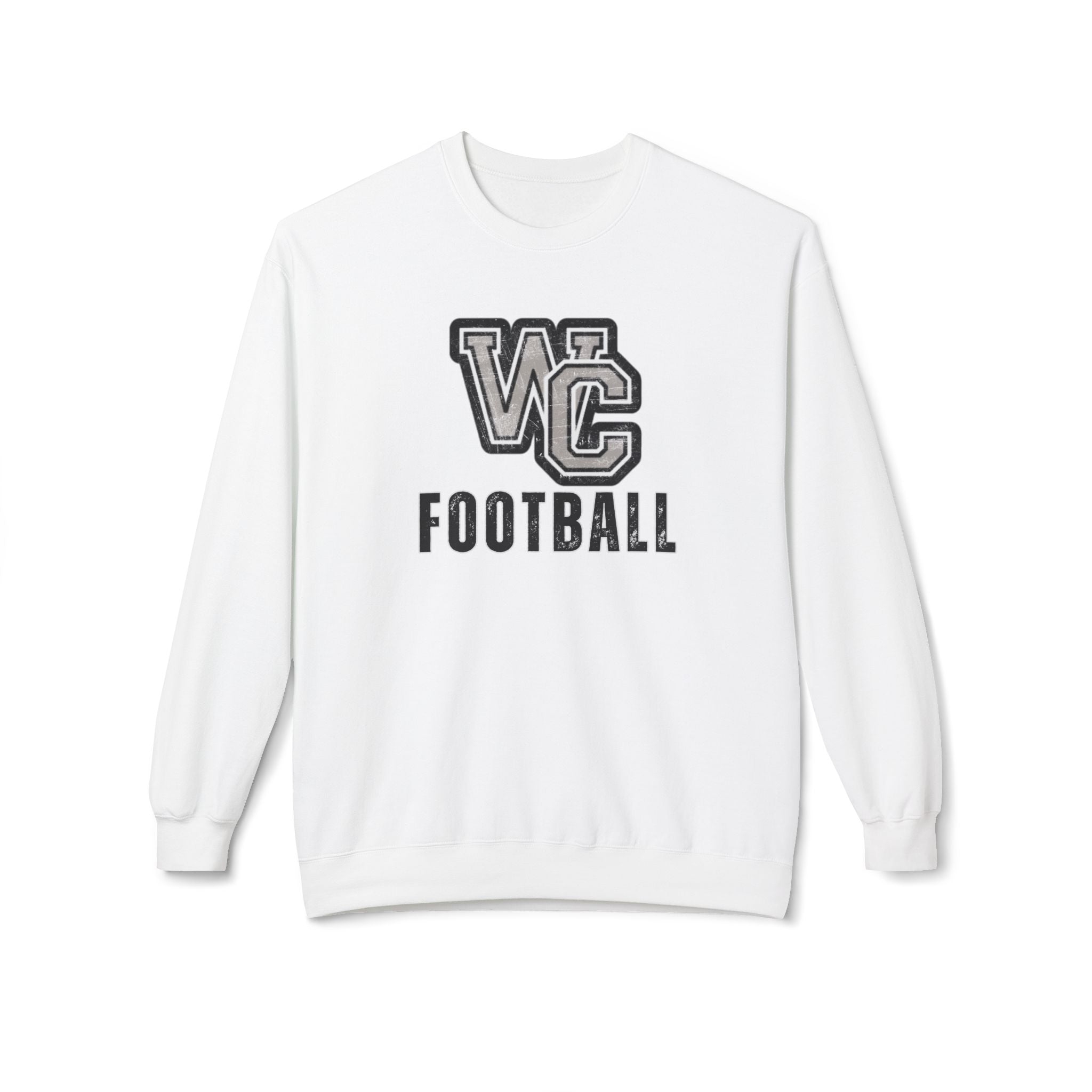 Adult Unisex Vintage Distressed Westerville Central Football Graphic Soft Style Sweatshirt
