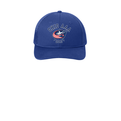 Adult Unisex Ohio AAA Blue Jackets Snapback Trucker Hat