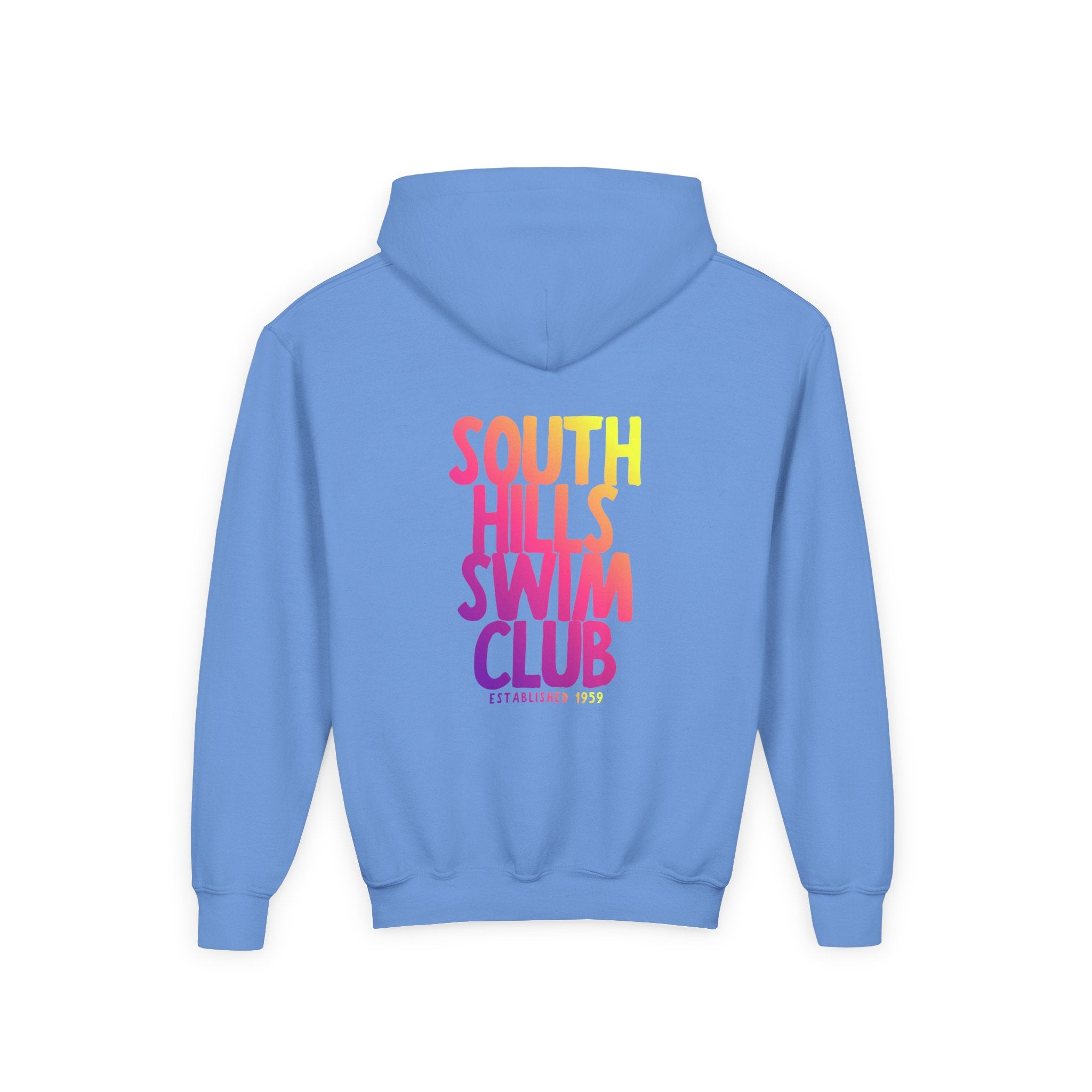 Youth South Hills Swim Club SHSC Ombre Graphic Hoodie