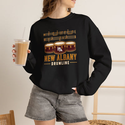 Adult Unisex New Albany Band Drumline Graphic Sweatshirt