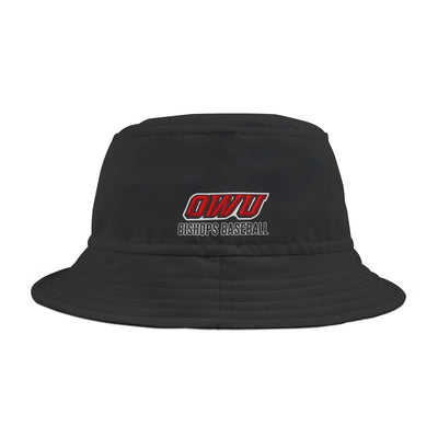 Adult Unisex Classic OWU Logo Bishops Baseball Bucket Hat - Ohio Wesleyan University