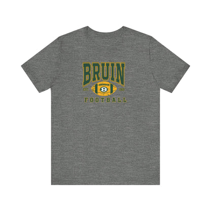 Adult Unisex Bruin Football Heritage Graphic Short Sleeve Soft Tee