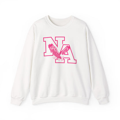 Adult Unisex Neon Pink Power Graphic Sweatshirt - PINK OCTOBER