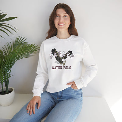 Adult Unisex Flying  Water Polo Eagle Graphic Sweatshirt