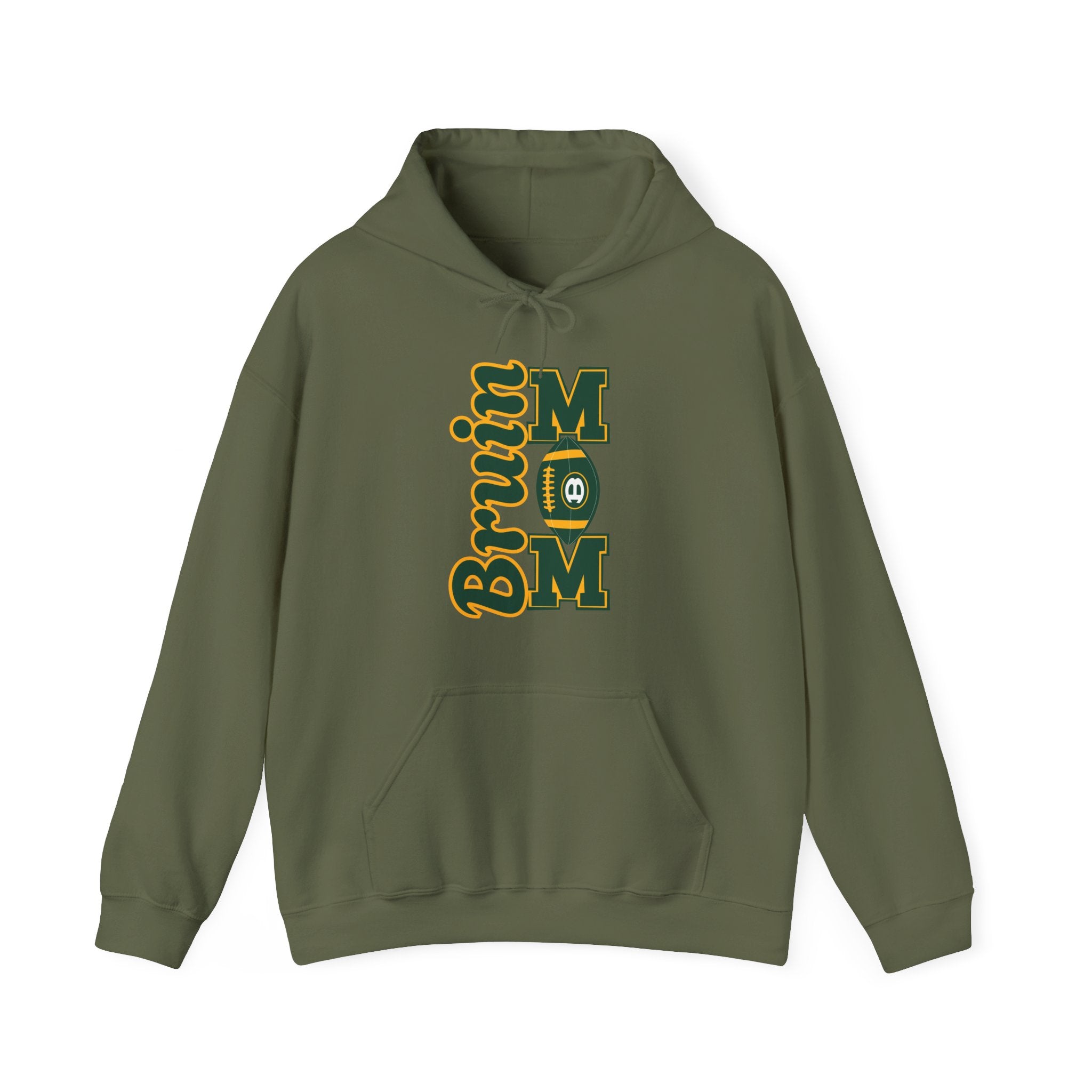Adult Unisex Bruin Football Mom Graphic Hoodie