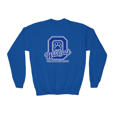 Youth Overbrook Elementary Wildcats Block Letter Graphic Sweatshirt