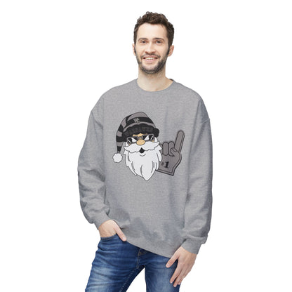 Adult Unisex Westerville Central Spirited Santa Graphic Soft Style Sweatshirt