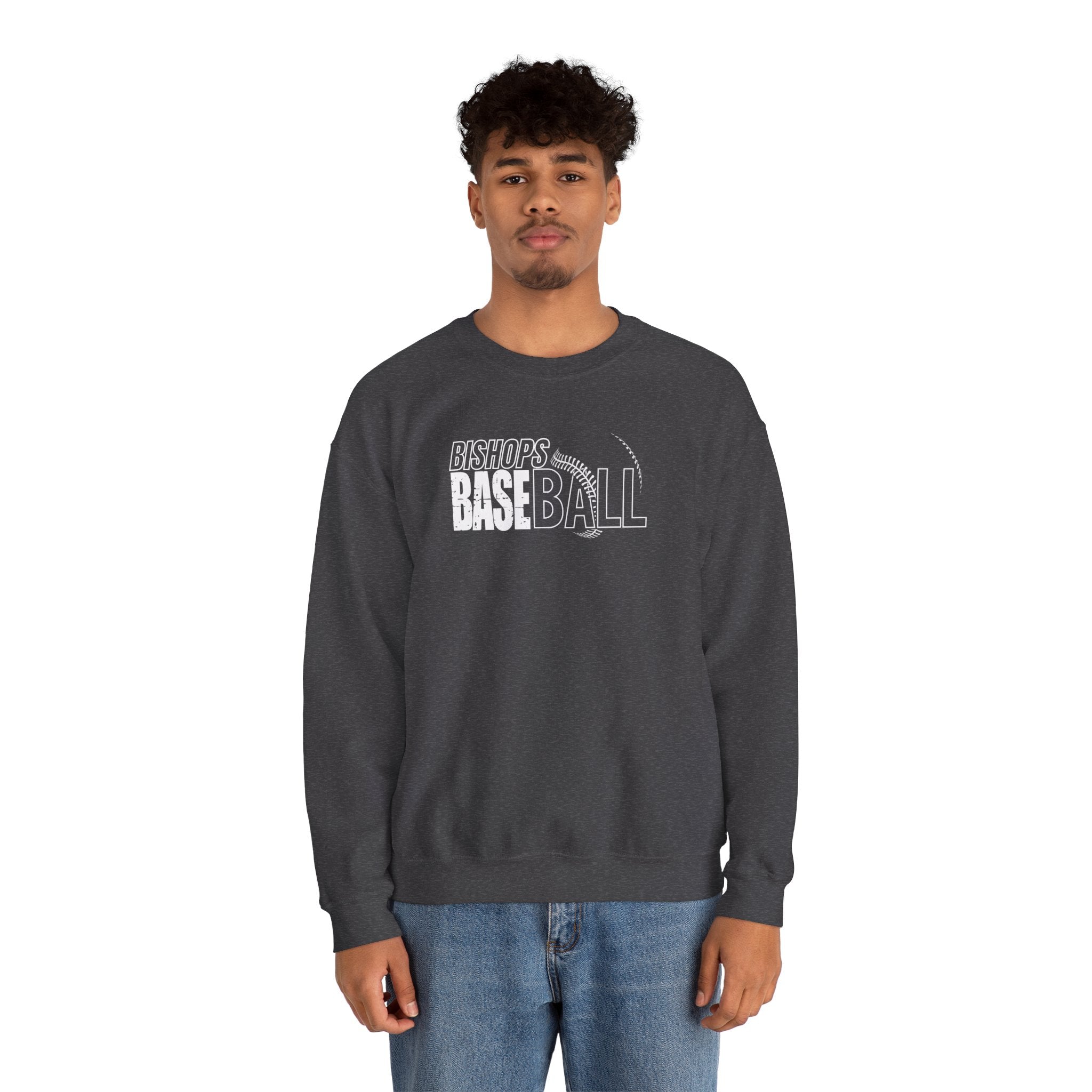 Adult Unisex Bishops Baseball Hardball Graphic Sweatshirt