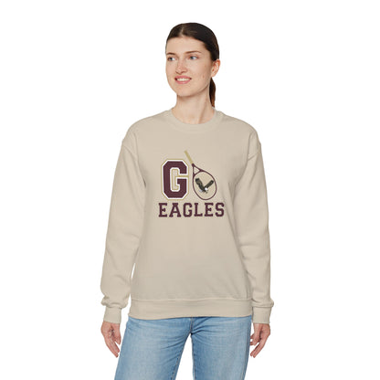 Adult Unisex Go Eagles Tennis Graphic Sweatshirt - New Albany Eagles