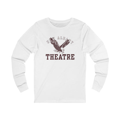 Adult Unisex Flying Theatre Eagle Graphic Long Sleeve Soft Tee