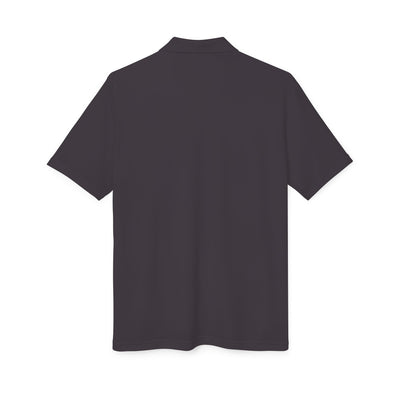 Adult Unisex Adidas Performance Polo with Classic Black Logo Embroidery