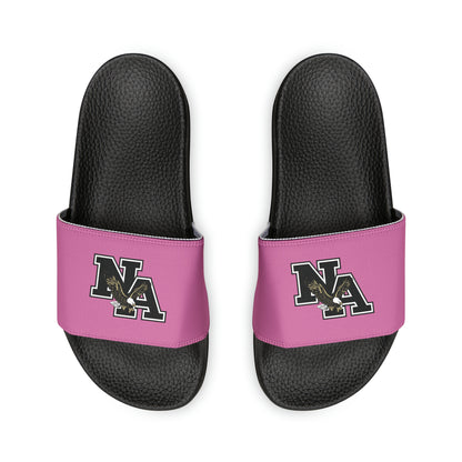 Youth Classic Logo Pink Sport Slides