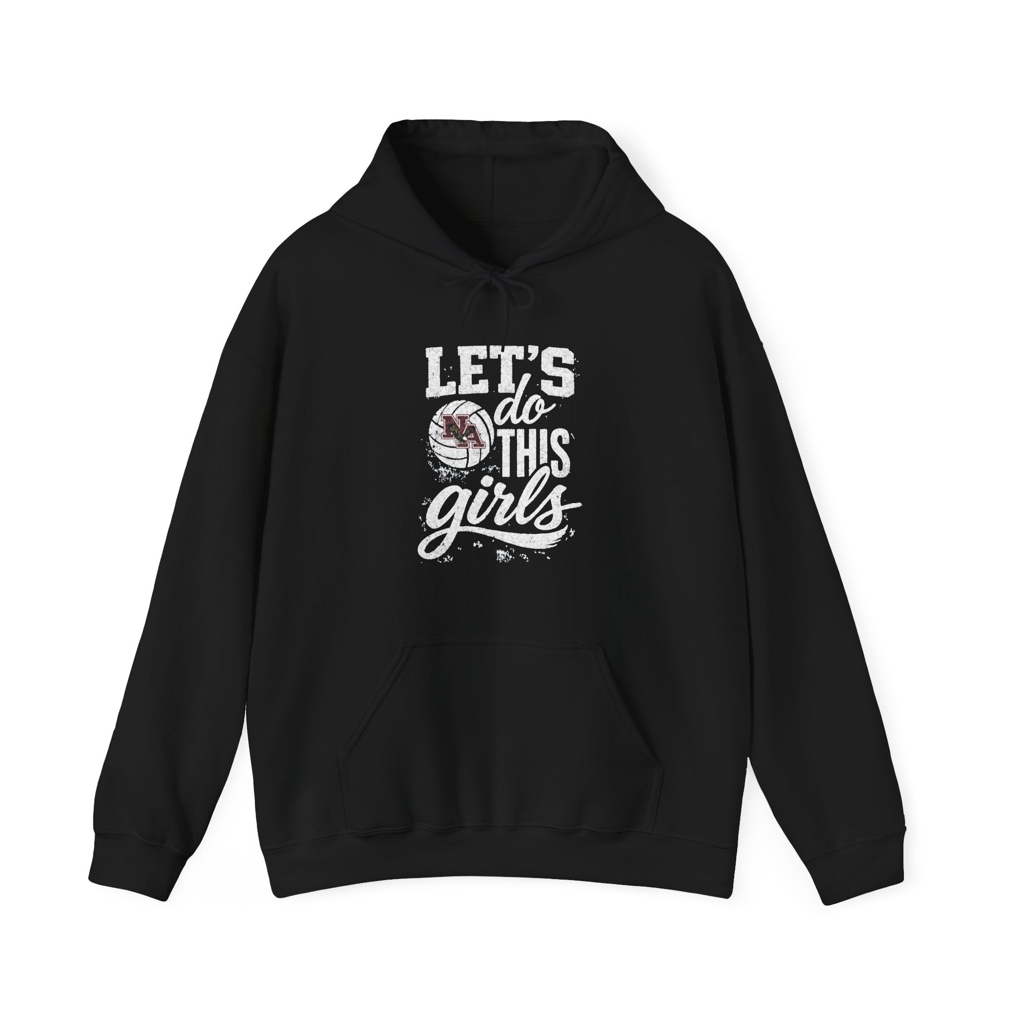 Adult Unisex New Albany Eagles Let's Do This Girls Graphic Hoodie