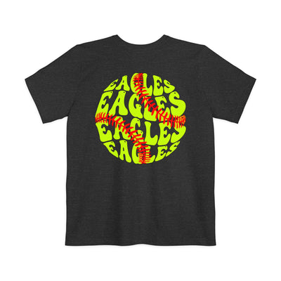 Adult Unisex New Albany Eagles Curveball Graphic Pocket T-shirt