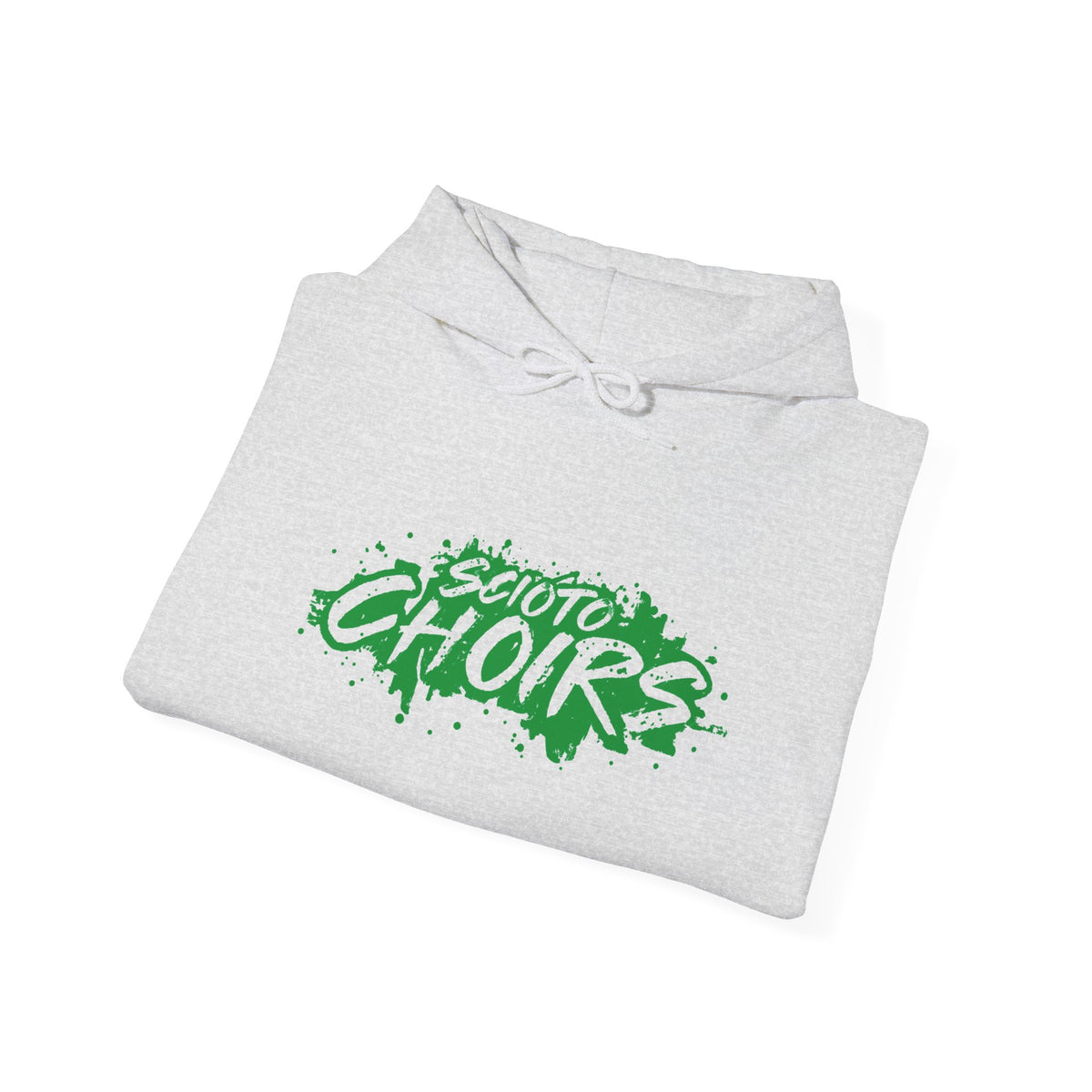 Adult Unisex Dublin Scioto Choirs Paint Splatter Graphic Hoodie