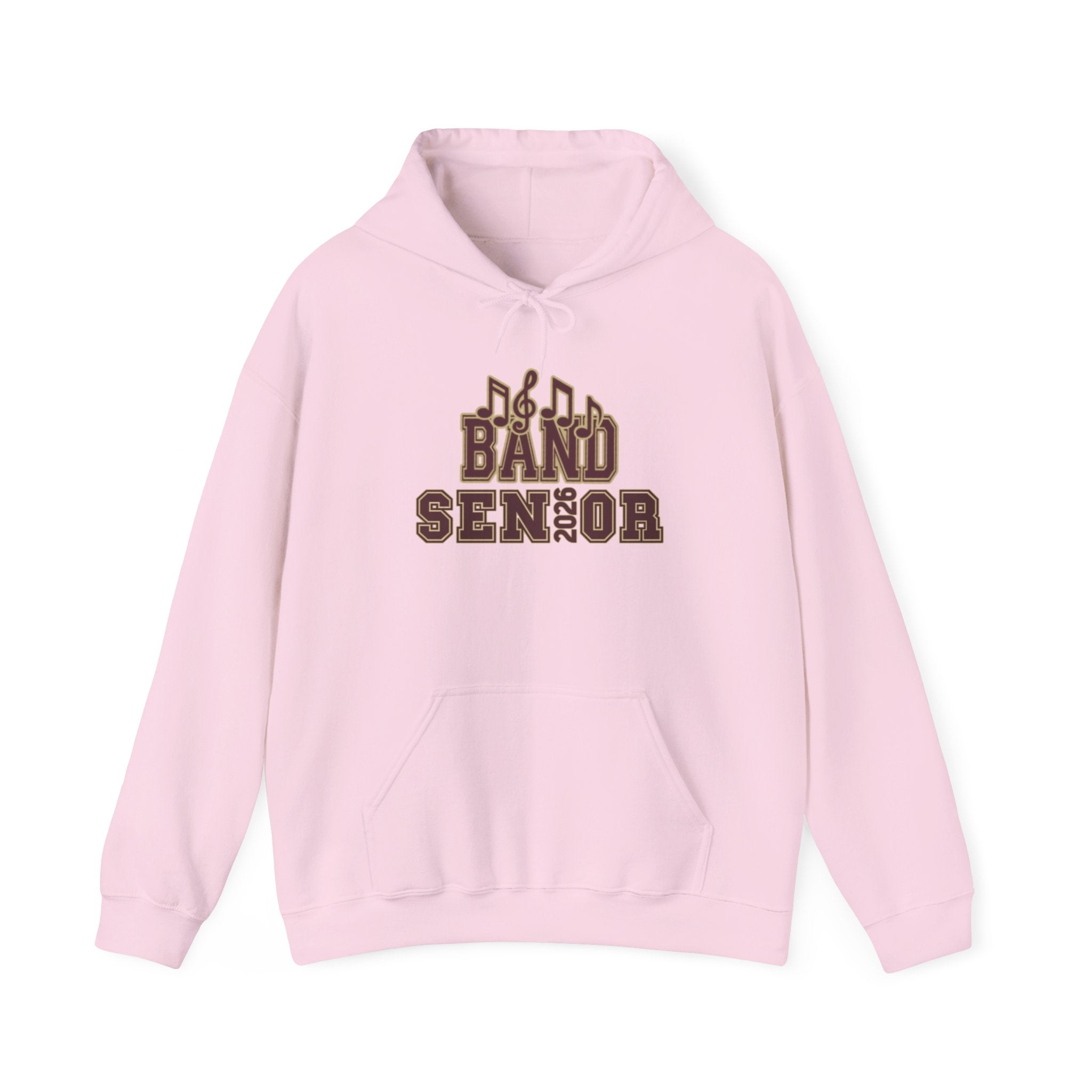 Adult Unisex Band Senior Musical Note Graphic Hoodie