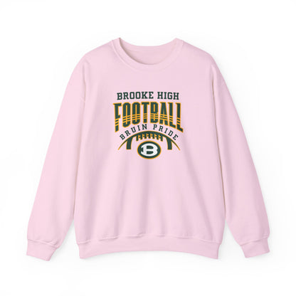 Adult Unisex Bruin Pride Football Graphic Sweatshirt