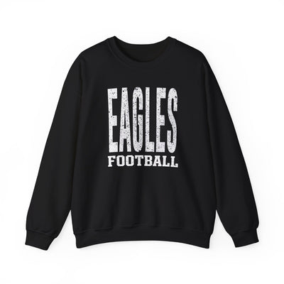 Adult Unisex New Albany Football Distressed Enlarged Graphic Sweatshirt