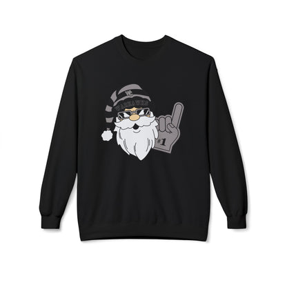 Adult Unisex Westerville Central Spirited Santa Graphic Soft Style Sweatshirt