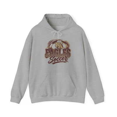 Adult Unisex New Albany Eagles Ombre Soccer Graphic Hoodie