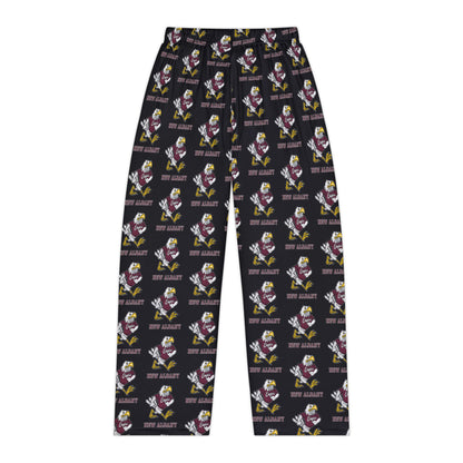 Women's Pajama Pant with Allover Vintage Fighting Eagle Print