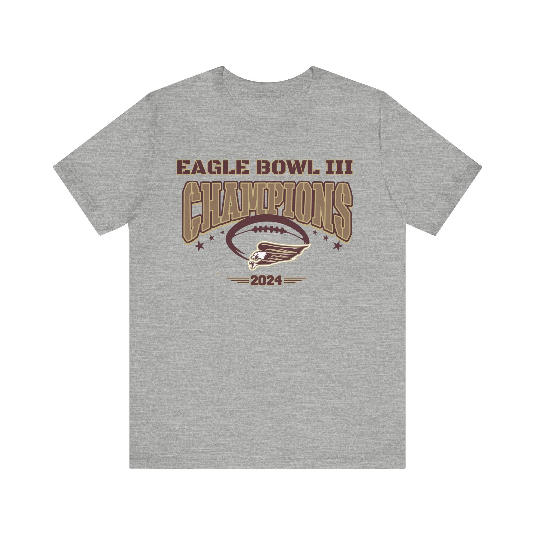 Adult Unisex New Albany Tackle Eagle Bowl Championship Short Sleeve Tee