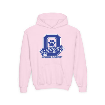 Youth Overbrook Elementary Wildcats Block Letter Graphic Hoodie