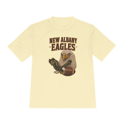 Adult Unisex New Albany Gridiron Eagle Graphic Sport-Tek Competitor Performance Tee