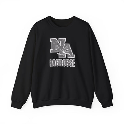 Adult Unisex Vintage Distressed Classic Logo Lacrosse Graphic Sweatshirt