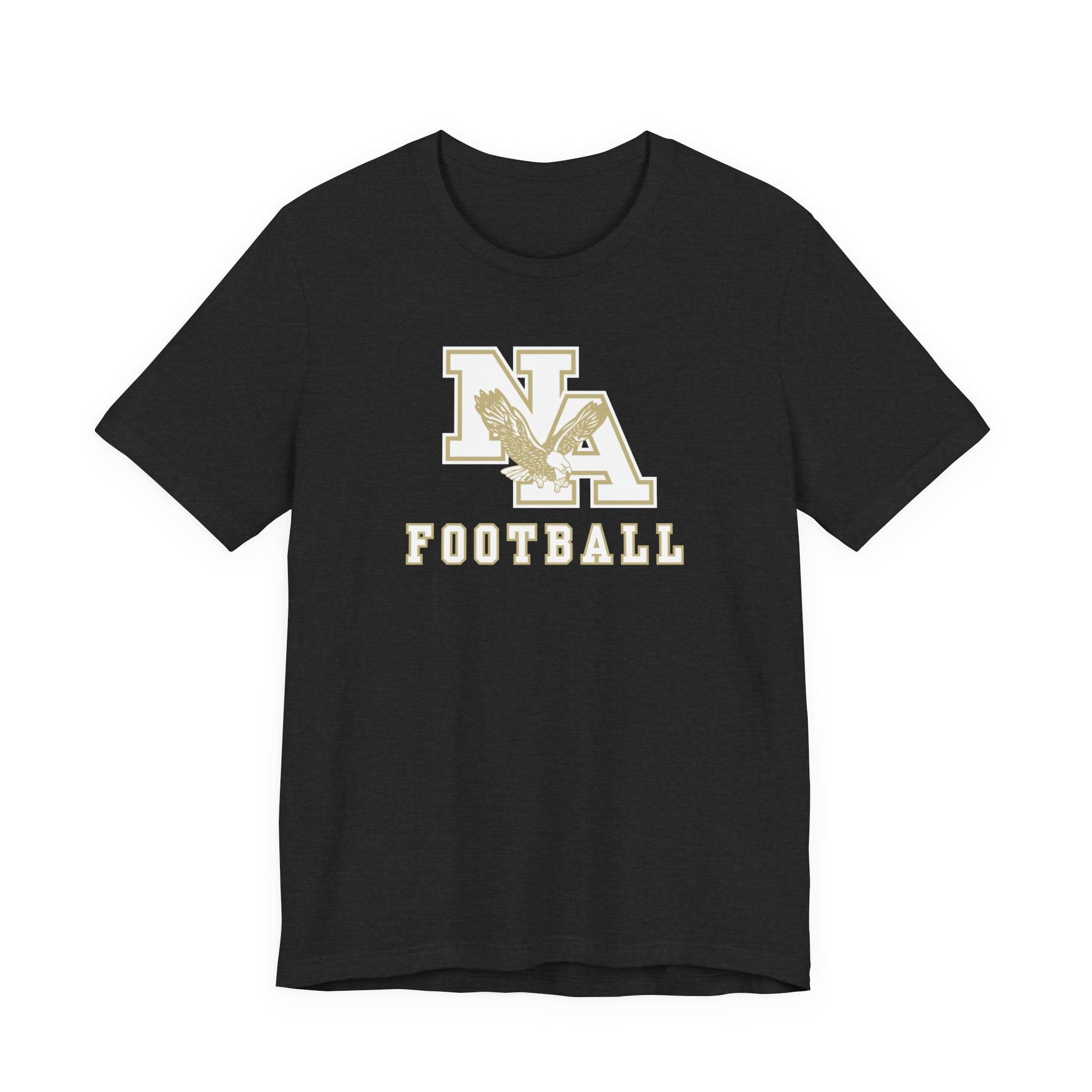 Adult Unisex New Albany Football Gold Classic Logo Graphic Short Sleeve Soft Tee