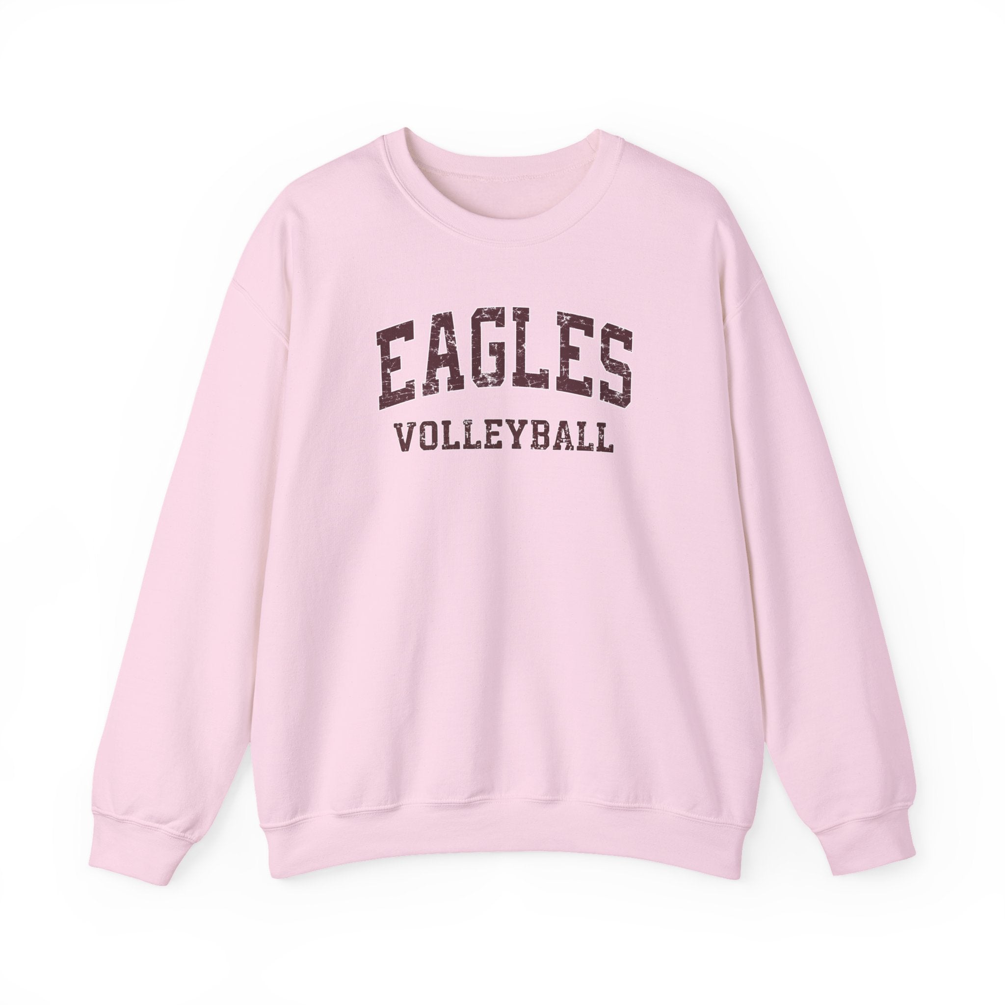 Adult Unisex New Albany Eagles Volleyball Vintage Distressed Graphic Sweatshirt
