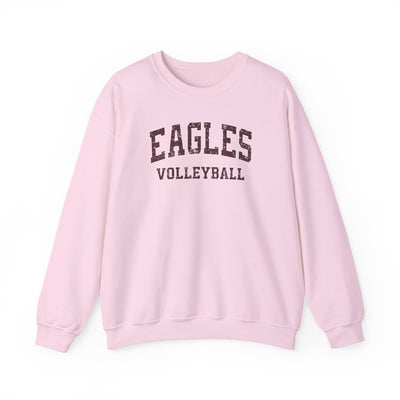 Adult Unisex New Albany Eagles Volleyball Vintage Distressed Graphic Sweatshirt